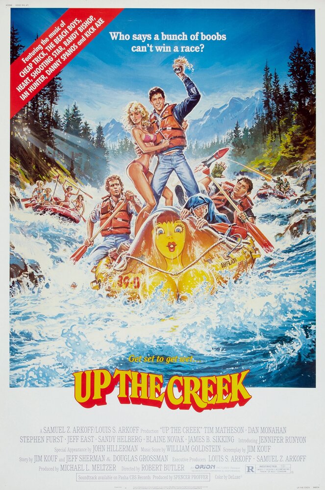 Вверх по течению (1984) постер