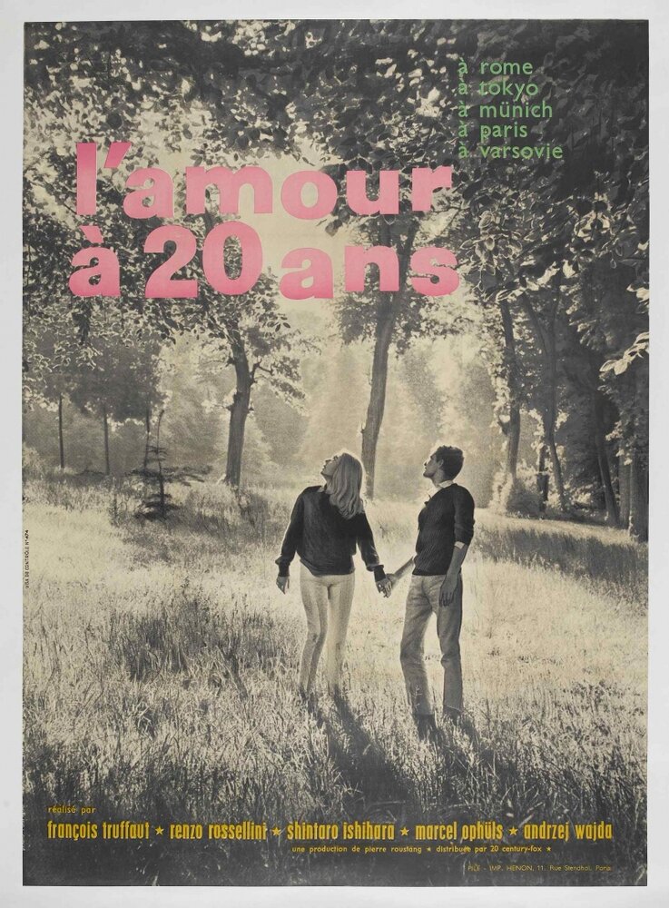 Любовь в двадцать лет (1962) постер