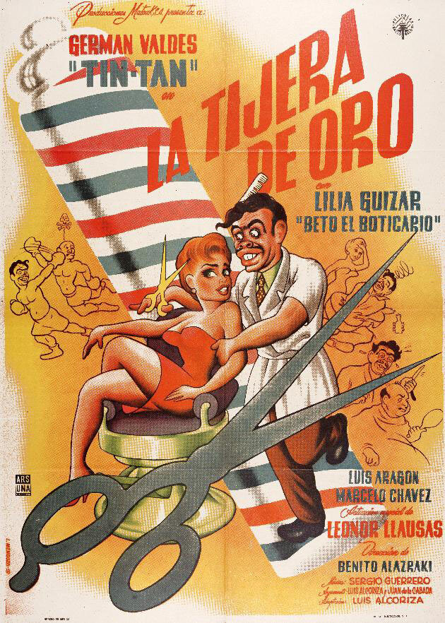 La tijera de oro (1960) постер