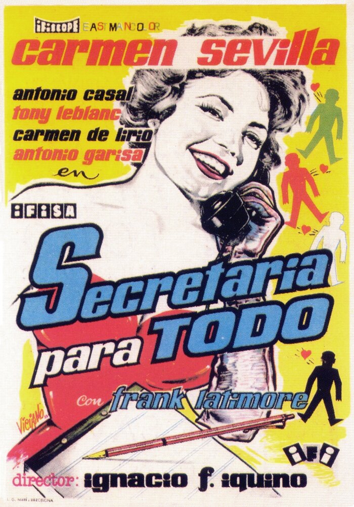 Secretaria para todo (1958) постер